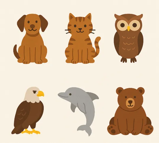 Vilket djur är jag Ett test med glimt i ögat