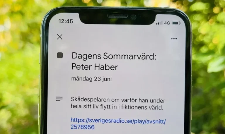 Tankar om årets sommarpratare – från altanen med kaffekoppen i hand